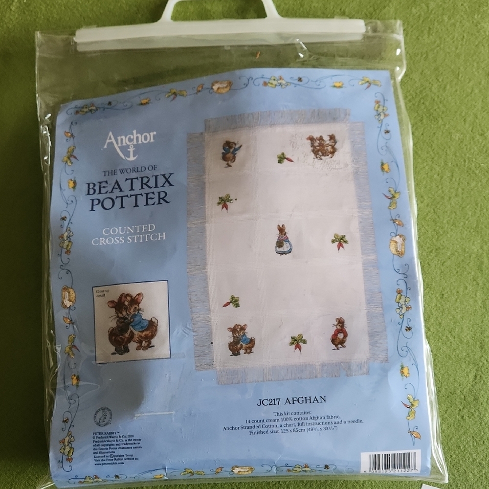 Anchor Beatrix Potter Cross Stitch Kit